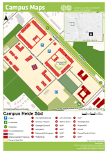 Lageplan Heide-Campus
