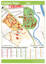 Lageplan Technologiepark Weinberg-Campus